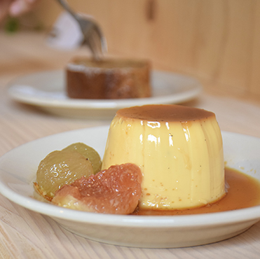 プリンアラモード